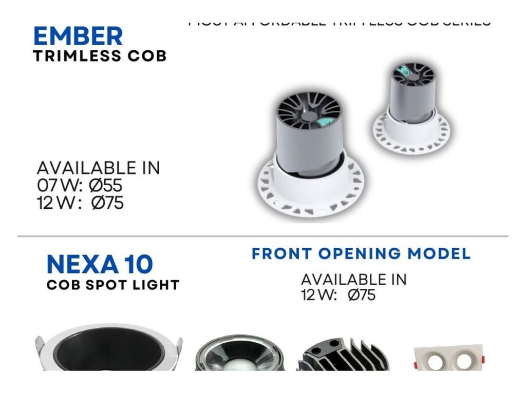 EMBER TRIMLESS COB